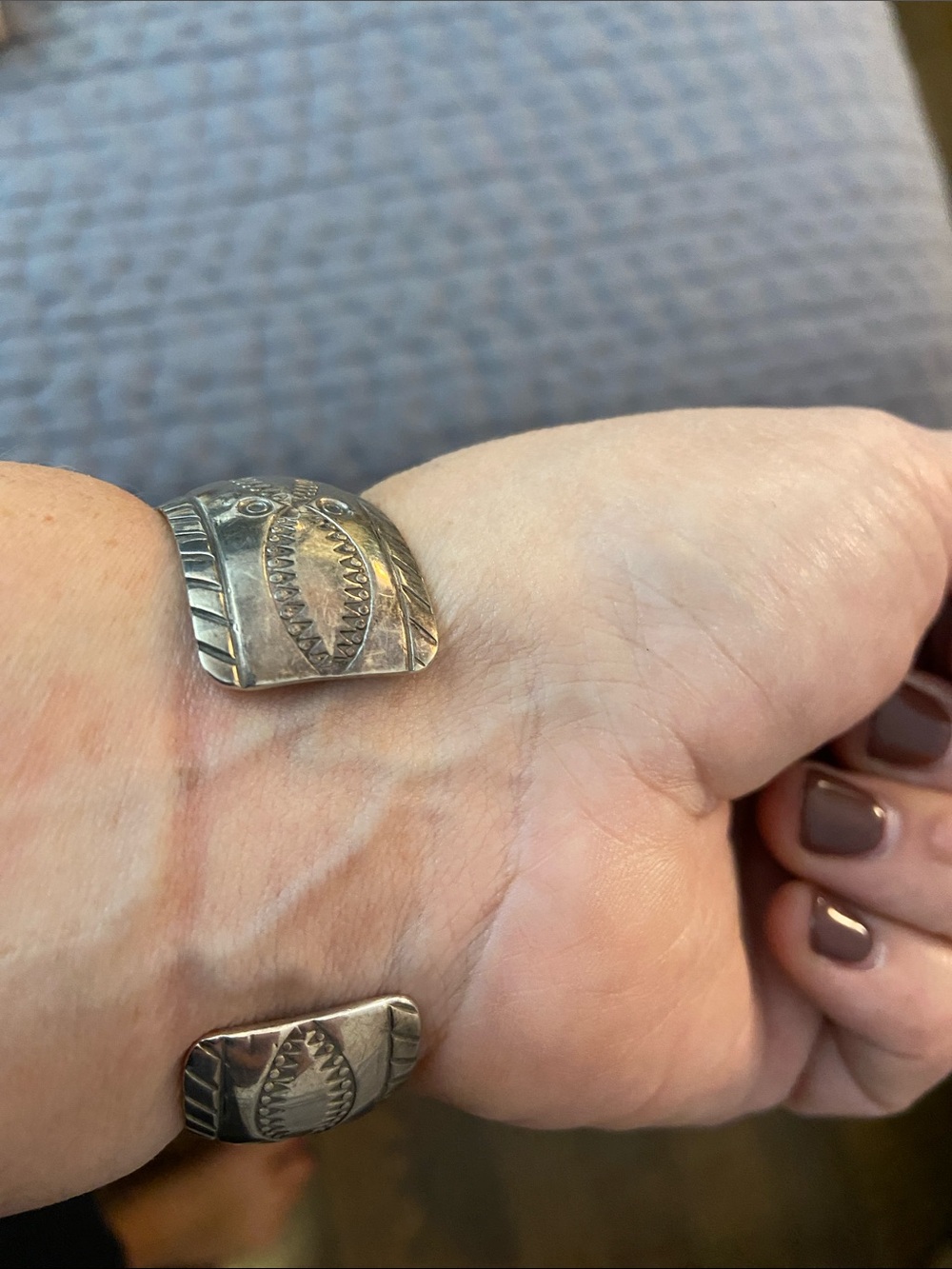 Sterling cuff - Picture 2 of 3